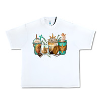 White jesus coffee cups Urban Heavy Tee - Zillion Design Studio