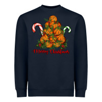 Navy Merry Christmas Basketball Heavyweight Sweatshirt - RanaPortraitStore