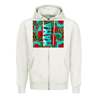 Oatmeal Heather rose leopard mama Zipper Hoodie - AdoDesignShop
