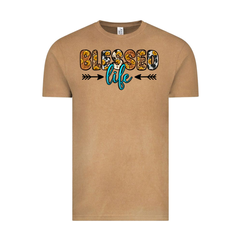 Blessed Life Vintage Tee by Zillion Design Studio | Teevron