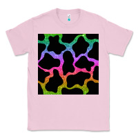 Bubblegum Pink cow glitter seamless pattern Classic Tee - BundleAndBundleShop