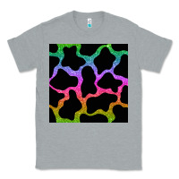 Heather Grey cow glitter seamless pattern Classic Tee - BundleAndBundleShop