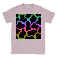 Lilac cow glitter seamless pattern Classic Tee - BundleAndBundleShop