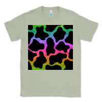 Matcha cow glitter seamless pattern Classic Tee - BundleAndBundleShop