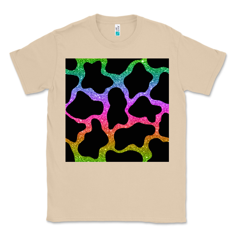 Cow Glitter Seamless Pattern Classic Tee by BundleAndBundleShop | Teevron