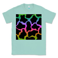 Seafoam cow glitter seamless pattern Classic Tee - BundleAndBundleShop