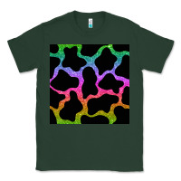 Sports Green cow glitter seamless pattern Classic Tee - BundleAndBundleShop