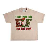 French Oak i am not an elf i am just short christmas Urban Heavy Tee - RanaPortraitStore
