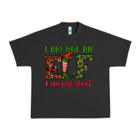 Pigment Black i am not an elf i am just short christmas Urban Heavy Tee - RanaPortraitStore