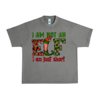 Tornado i am not an elf i am just short christmas Urban Heavy Tee - RanaPortraitStore