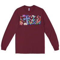 Burgundy risen indeed Long Sleeve Tee - RacoonDesign