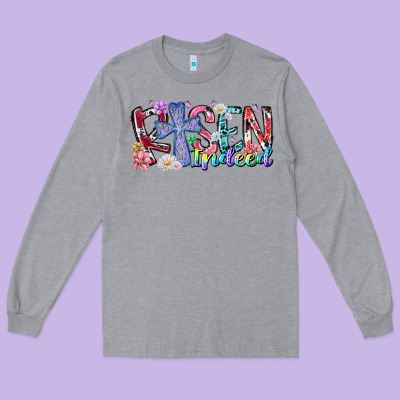 Risen Indeed Long Sleeve Tee Designed By Racoondesign