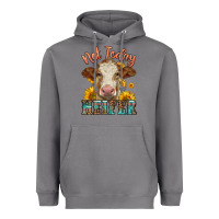 Storm heifer with sunflowers Heavyweight Hoodie - LillyAllenDesigns