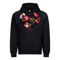 Black bake tools heart Urban Hoodie - Artiststas