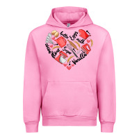 Fuchsia Pink bake tools heart Urban Hoodie - Artiststas