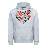 Heather Grey bake tools heart Urban Hoodie - Artiststas
