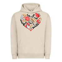 Pigment French Oak bake tools heart Urban Hoodie - Artiststas