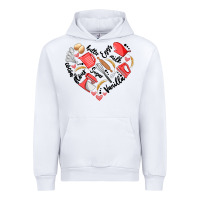 White bake tools heart Urban Hoodie - Artiststas