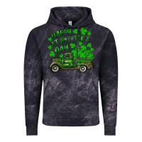 Cloud Black happy st. patricks day shamrock farm truck Vintage Hoodie - RanaPortraitStore