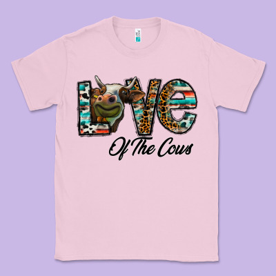 Lov Of Thecows Classic Tee Designed By Cowhidedigitalart