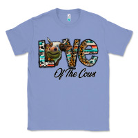 Colony Blue lov of thecows Classic Tee - CowhideDigitalArt
