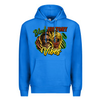 True Royal black history vibes Premium Hoodie - NancyCooperArtShop