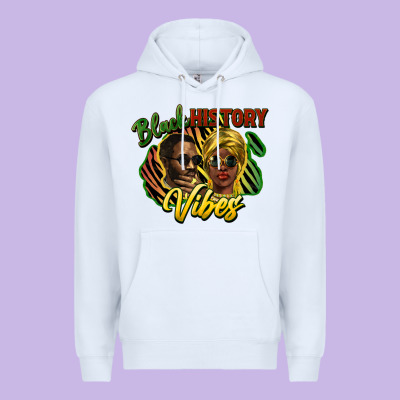 Black History Vibes Premium Hoodie Designed By Nancycooperartshop