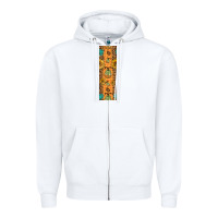 White pumpkin fall Zipper Hoodie - BundleAndBundleShop