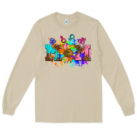Mushroom pride lesbian gay mom sunflower Long Sleeve Tee - AdoDesignShop