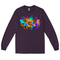Plum pride lesbian gay mom sunflower Long Sleeve Tee - AdoDesignShop