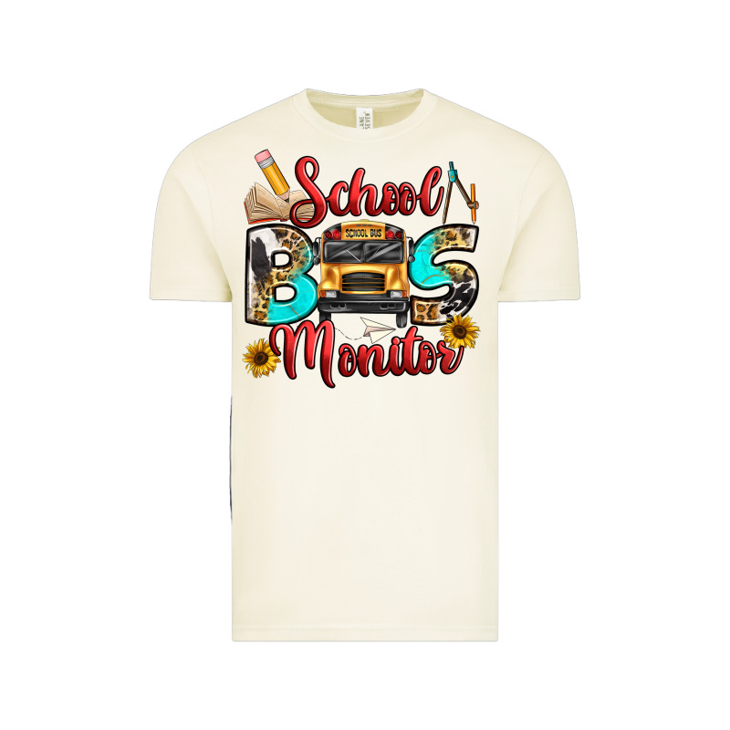 School Bus Monitor Vintage Tee by texasbilliewilder | Teevron