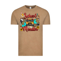 Vintage Coffee school bus monitor Vintage Tee - texasbilliewilder
