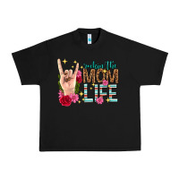 Black rockin the mom life mothers day Urban Heavy Tee - texasbilliewilder
