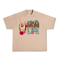 Burro rockin the mom life mothers day Urban Heavy Tee - texasbilliewilder