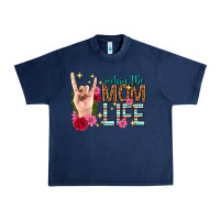 Navy rockin the mom life mothers day Urban Heavy Tee - texasbilliewilder
