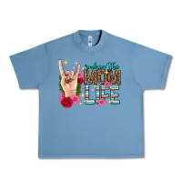 Pebble Blue rockin the mom life mothers day Urban Heavy Tee - texasbilliewilder