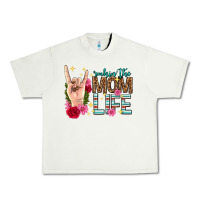 Pistachio rockin the mom life mothers day Urban Heavy Tee - texasbilliewilder