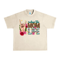 Sandshell rockin the mom life mothers day Urban Heavy Tee - texasbilliewilder