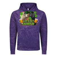 Cloud Purple lets get lucked up charolais and black angus bull Vintage Hoodie - RanaPortraitStore
