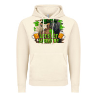 Vintage Artic lets get lucked up charolais and black angus bull Vintage Hoodie - RanaPortraitStore