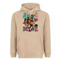 Mushroom be mine cowboy rodeo valentines day Heavyweight Hoodie - Jasminsmagicworld