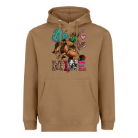 Toasted Coconut be mine cowboy rodeo valentines day Heavyweight Hoodie - Jasminsmagicworld