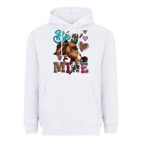 White be mine cowboy rodeo valentines day Heavyweight Hoodie - Jasminsmagicworld