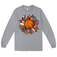 Basketball Sunflower Long Sleeve Tee | Teevron