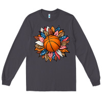 Smoke basketball sunflower Long Sleeve Tee - HRA Design Shop