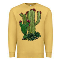 Antique Gold cactus Premium Sweatshirt - Jasminsmagicworld