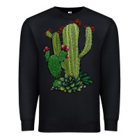 Black cactus Premium Sweatshirt - Jasminsmagicworld