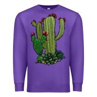 Purple cactus Premium Sweatshirt - Jasminsmagicworld