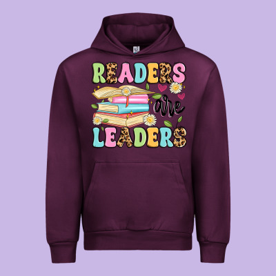Readers Are Leaders Urban Hoodie Designed By Artiststas