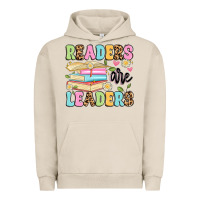 Pigment French Oak readers are leaders Urban Hoodie - Artiststas
